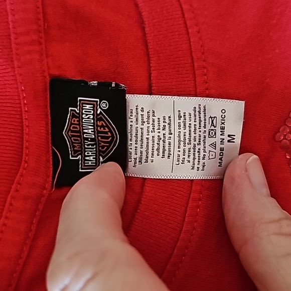 STUNNING RED BLING  HARLEY DAVIDSON LIVERMORE - Picture 5 of 11